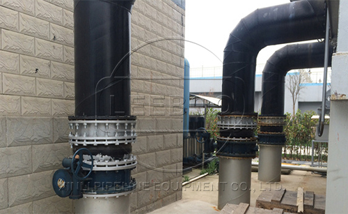 鑫利向清遠水電站主體工程供應橡膠接頭